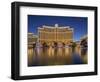 Bellagio Hotel, Lake Bellagio, Strip, South Las Vegas Boulevard, Las Vegas, Nevada, Usa-Rainer Mirau-Framed Photographic Print