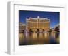 Bellagio Hotel, Lake Bellagio, Strip, South Las Vegas Boulevard, Las Vegas, Nevada, Usa-Rainer Mirau-Framed Photographic Print