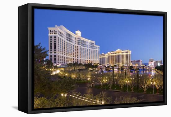 Bellagio Hotel, Strip, South Las Vegas Boulevard, Las Vegas, Nevada, Usa-Rainer Mirau-Framed Stretched Canvas