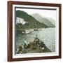 Bellagio (Italy), Hotel at the Edge of Lake Como-Leon, Levy et Fils-Framed Photographic Print