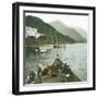 Bellagio (Italy), Hotel at the Edge of Lake Como-Leon, Levy et Fils-Framed Photographic Print