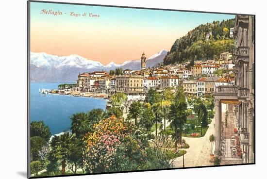 Bellagio, Lake Como, Italy-null-Mounted Art Print