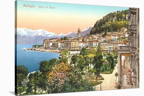 Bellagio, Lake Como, Italy-null-Stretched Canvas