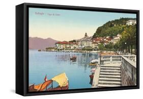 Bellagio, Lake Como-null-Framed Stretched Canvas