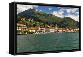 Bellagio On Lake Como-George Oze-Framed Stretched Canvas