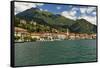 Bellagio On Lake Como-George Oze-Framed Stretched Canvas