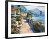 Bellagio Promenade-Howard Behrens-Framed Art Print