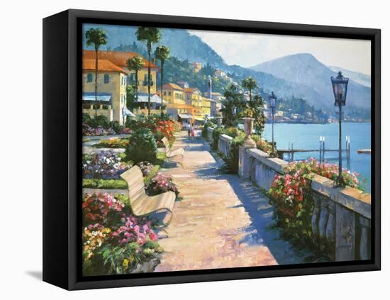 Bellagio Promenade-Howard Behrens-Framed Stretched Canvas