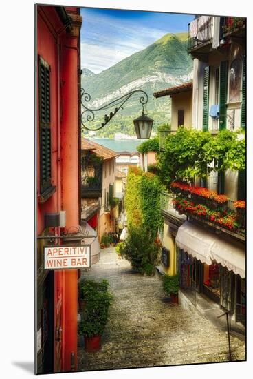 Bellagio Street Charm I-George Oze-Mounted Photographic Print