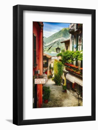 Bellagio Street Charm I-George Oze-Framed Photographic Print