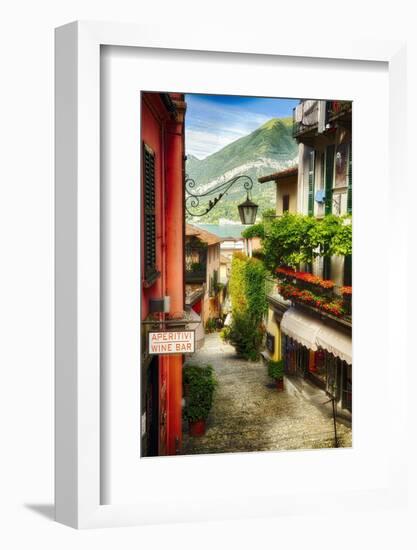 Bellagio Street Charm I-George Oze-Framed Photographic Print