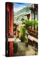 Bellagio Street Charm I-George Oze-Stretched Canvas