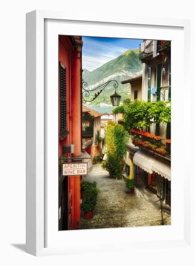 Bellagio Street Charm I-George Oze-Framed Photographic Print