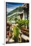 Bellagio Street View, Lake Como, Italy-George Oze-Framed Photographic Print