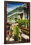 Bellagio Street View, Lake Como, Italy-George Oze-Framed Photographic Print