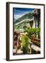 Bellagio Street View, Lake Como, Italy-George Oze-Framed Photographic Print