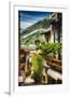 Bellagio Street View, Lake Como, Italy-George Oze-Framed Photographic Print