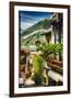 Bellagio Street View, Lake Como, Italy-George Oze-Framed Photographic Print