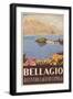 Bellagio Travel Poster-null-Framed Art Print