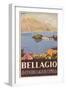 Bellagio Travel Poster-null-Framed Art Print