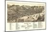 Bellaire, Ohio - Panoramic Map-Lantern Press-Mounted Art Print