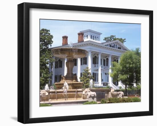 Bellamy Mansion of History and Design Arts, Wilmington, North Carolina-Lynn Seldon-Framed Photographic Print
