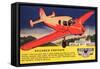 Bellanca Cruisair, Wings of Today-null-Framed Stretched Canvas