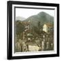 Bellano (Italy), the Jetty on the Banks of Lake Como, Circa 1890-Leon, Levy et Fils-Framed Premium Photographic Print