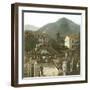 Bellano (Italy), the Jetty on the Banks of Lake Como, Circa 1890-Leon, Levy et Fils-Framed Photographic Print