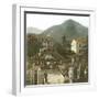 Bellano (Italy), the Jetty on the Banks of Lake Como, Circa 1890-Leon, Levy et Fils-Framed Photographic Print