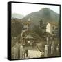 Bellano (Italy), the Jetty on the Banks of Lake Como, Circa 1890-Leon, Levy et Fils-Framed Stretched Canvas