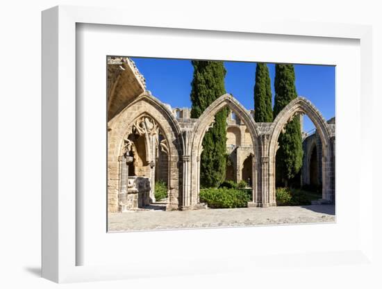 Bellapais Abbey near Kyrenia, Northern Cyprus-Dmitry Pogodin-Framed Photographic Print