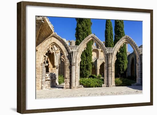 Bellapais Abbey near Kyrenia, Northern Cyprus-Dmitry Pogodin-Framed Photographic Print