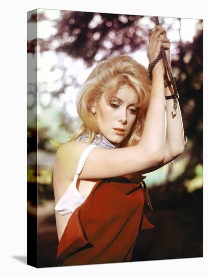 Belle De Jour, Catherine Deneuve, 1967-null-Stretched Canvas