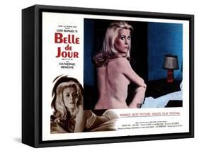 Belle De Jour, Catherine Deneuve, 1967-null-Framed Stretched Canvas