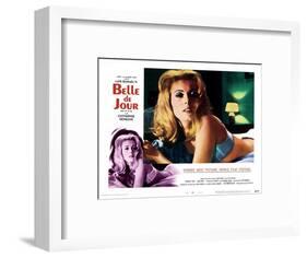 Belle De Jour, Catherine Deneuve, 1967-null-Framed Art Print