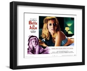 Belle De Jour, Catherine Deneuve, 1967-null-Framed Art Print