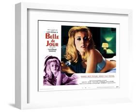 Belle De Jour, Catherine Deneuve, 1967-null-Framed Art Print