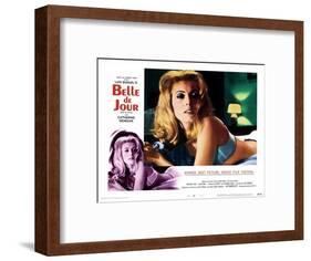 Belle De Jour, Catherine Deneuve, 1967-null-Framed Art Print