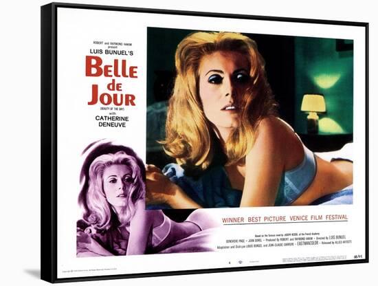 Belle De Jour, Catherine Deneuve, 1967-null-Framed Stretched Canvas