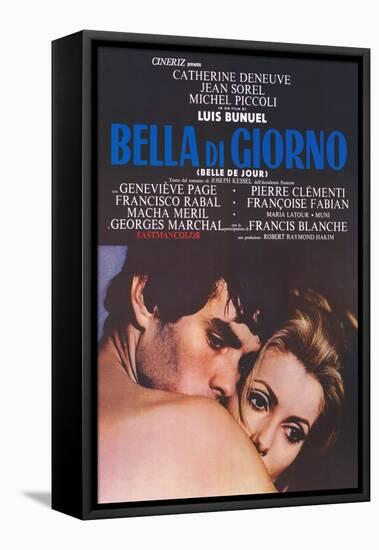 Belle de Jour, Italian Movie Poster, 1968-null-Framed Stretched Canvas