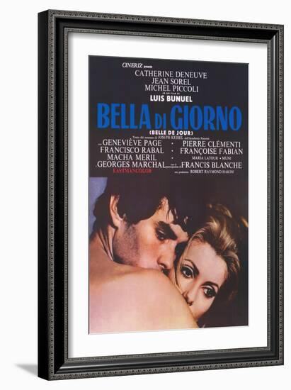 Belle de Jour, Italian Movie Poster, 1968-null-Framed Art Print