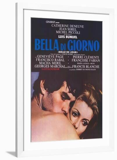 Belle de Jour, Italian Movie Poster, 1968-null-Framed Art Print