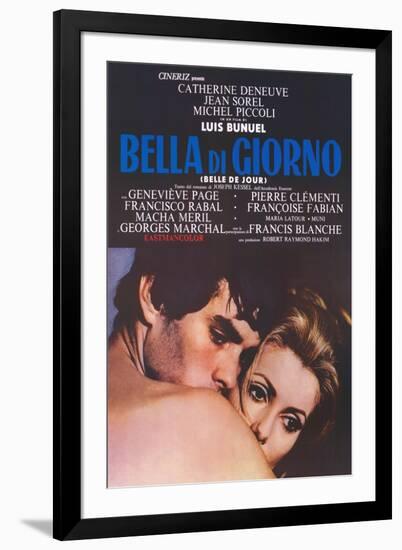 Belle de Jour, Italian Movie Poster, 1968-null-Framed Art Print