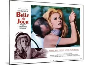 Belle de Jour, Michel Piccoli, Catherine Deneuve, 1967-null-Mounted Art Print