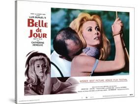 Belle de Jour, Michel Piccoli, Catherine Deneuve, 1967-null-Stretched Canvas