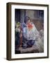 Belle Epoque: Woman Reading , 1899 (Oil on Canvas)-Theo Van Rysselberghe-Framed Giclee Print