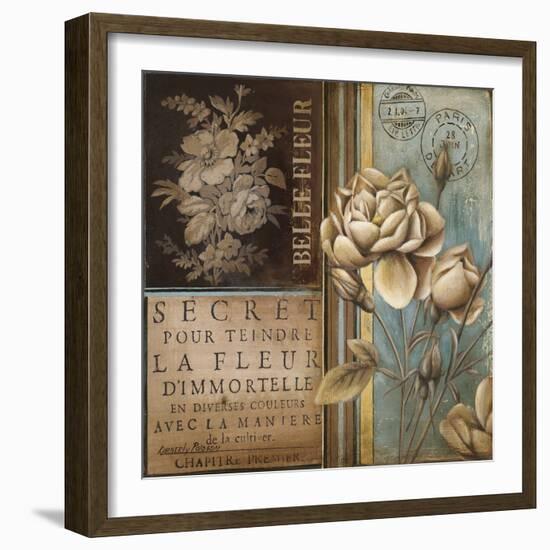 Belle Fleur I-Kimberly Poloson-Framed Art Print