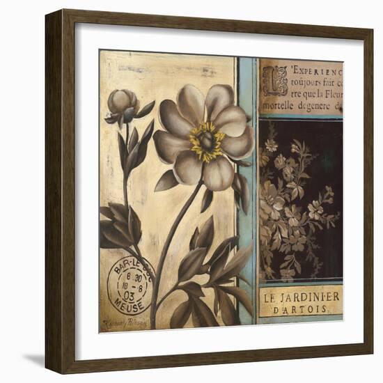 Belle Fleur II-Kimberly Poloson-Framed Art Print