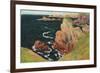 Belle-Ile-Eug?ne Boudin-Framed Giclee Print